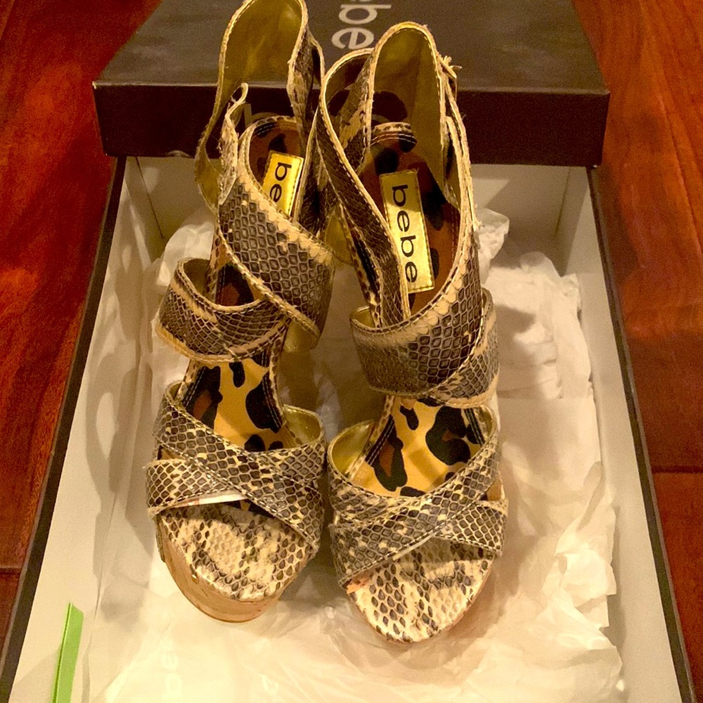 BEBE - Wedge Sandals